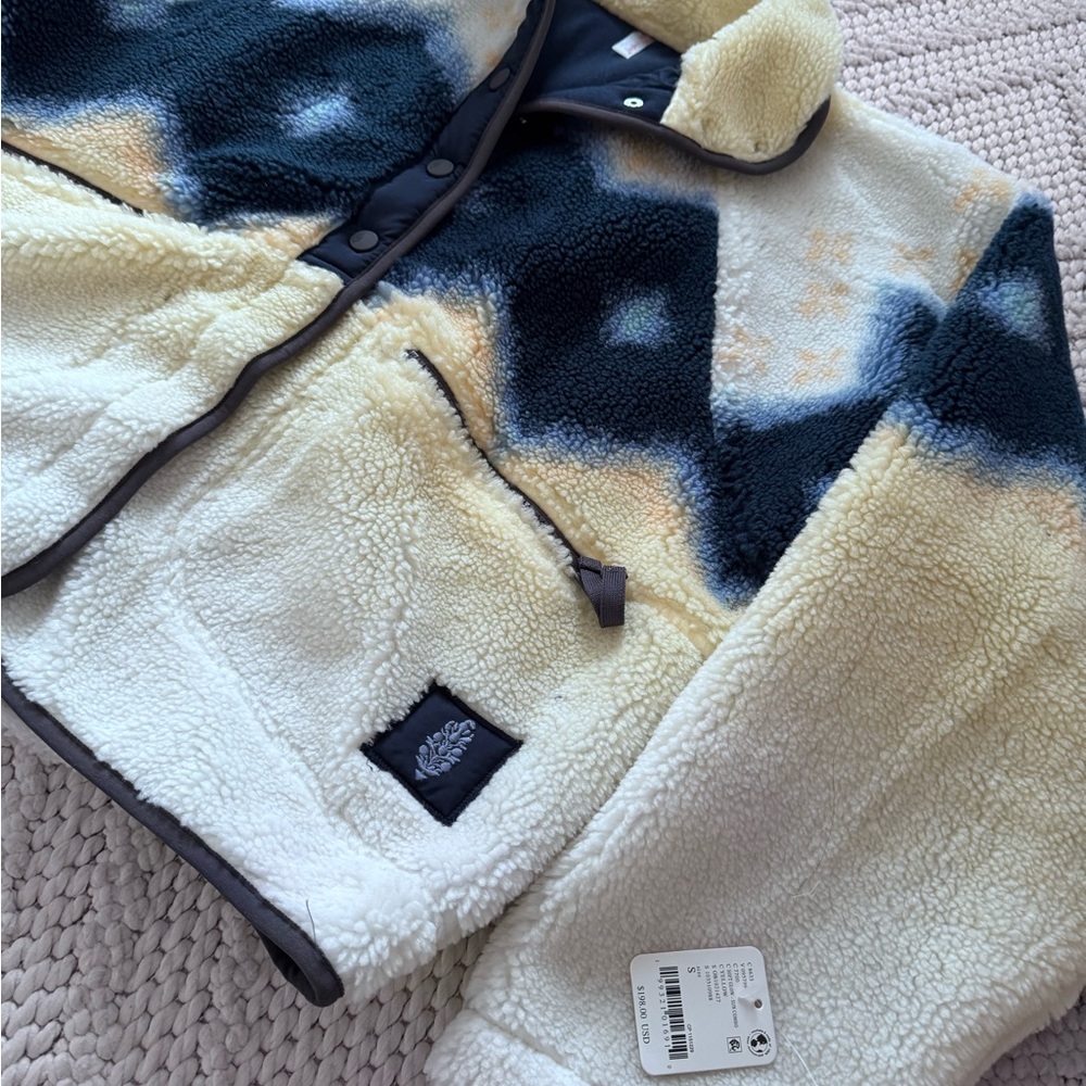 NWT Free People Hit the Slopes Fleece Jacket S - Picture 3 of 6